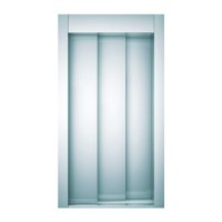 3-панельные телескопические двери